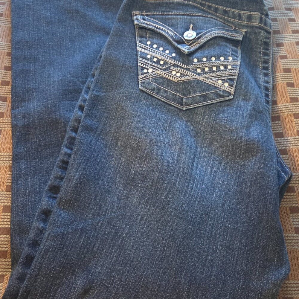 Apt. 9 Women's Embellished Midrise Bootcut Jean Size 8